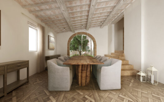 Wonderful property in a panoramic location in Val d’Orcia