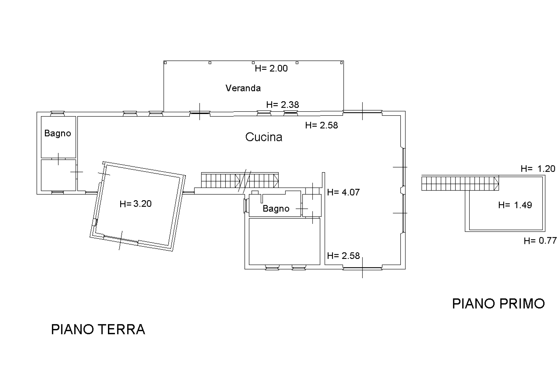Ground and first floor