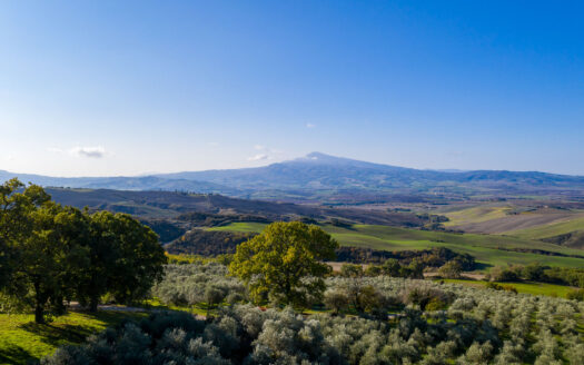A real dream villa in the town of Pienza