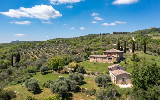 Authentic farmhouse with great charm in Val d’Orcia