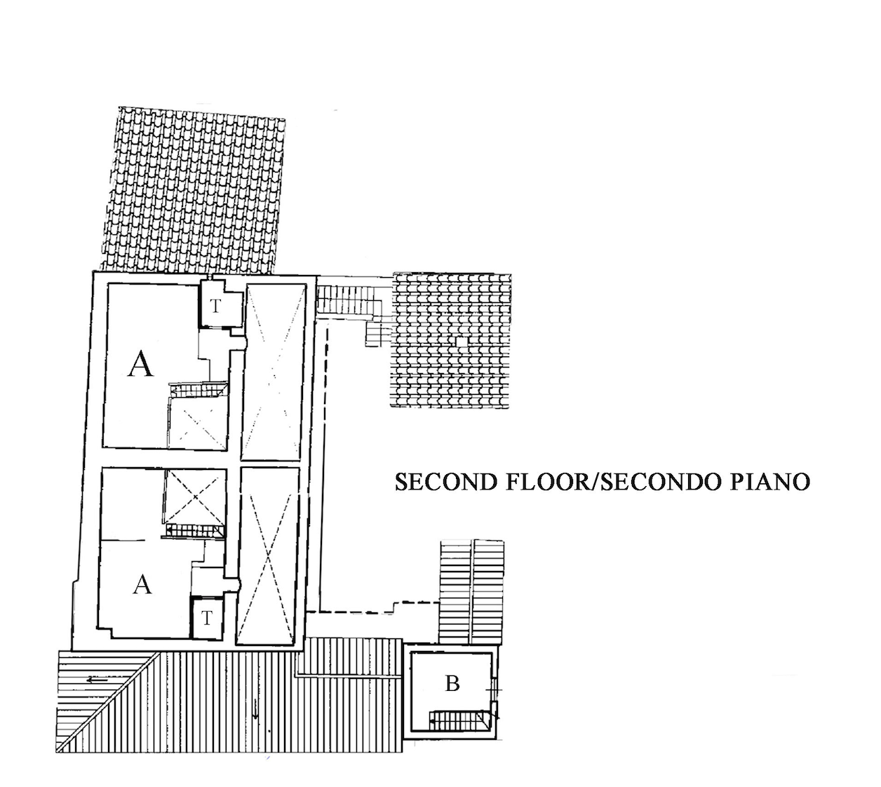 Second floor main house