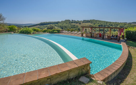 Enchanting property with park and double swimming pool