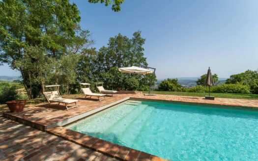 Elegant Estate with Modern Winery and Olive Grove in the Umbrian Hills