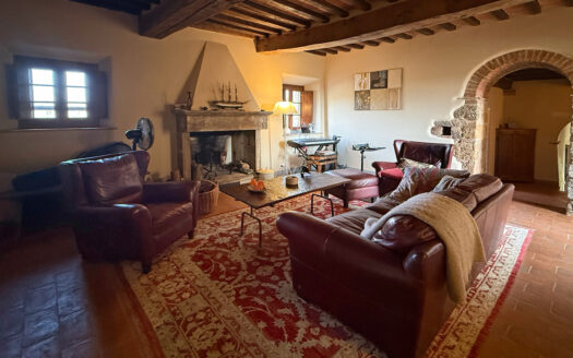 Beautiful Wine Estate for sale in the Tuscan hills