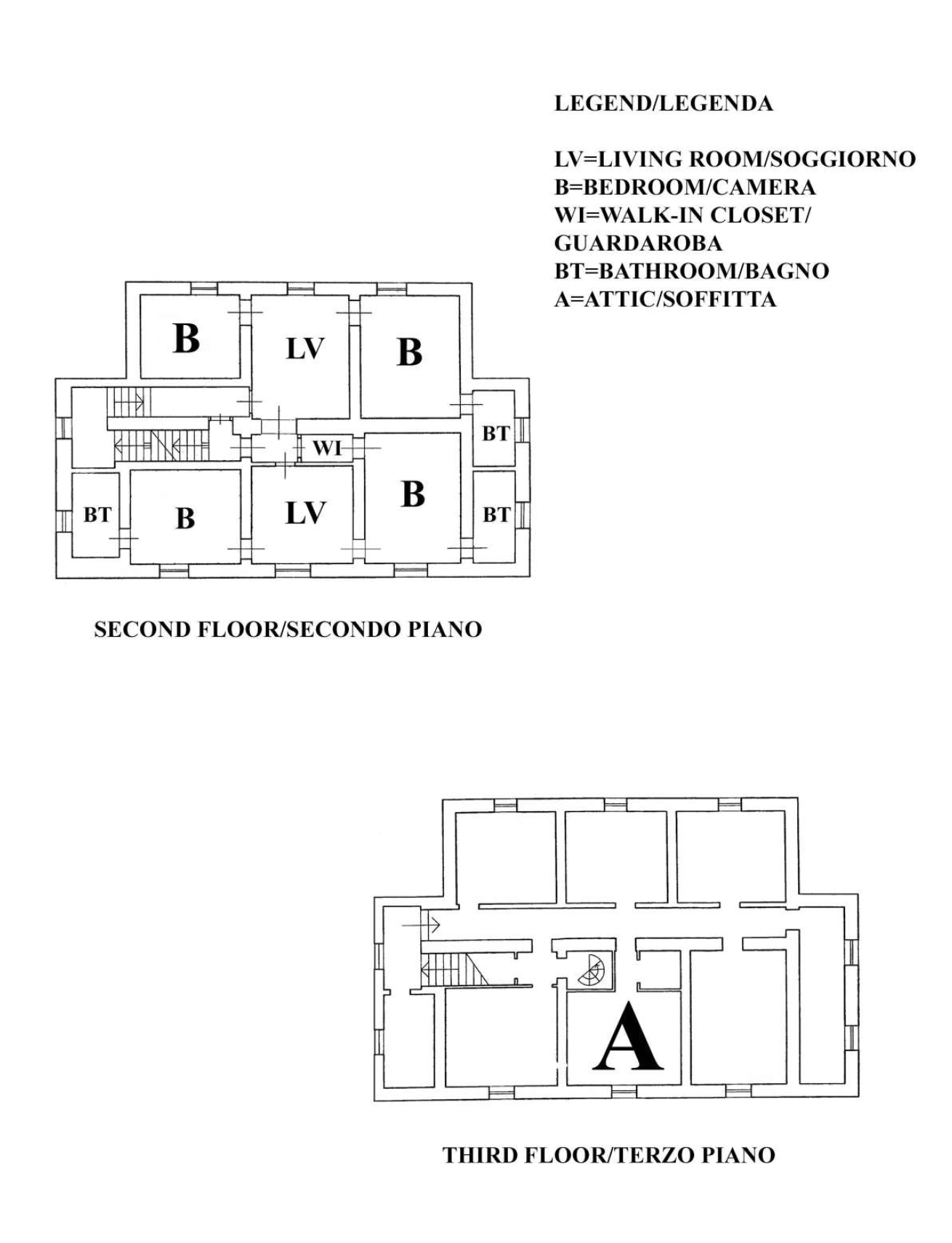 Villa -second and third