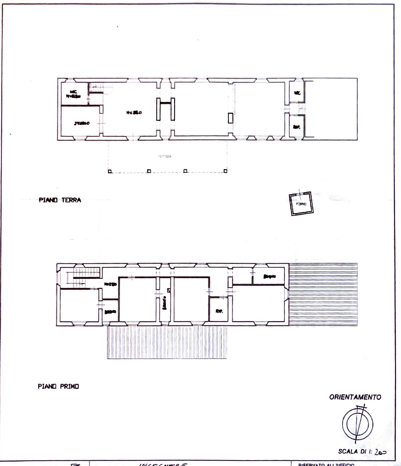 Ground and first floor